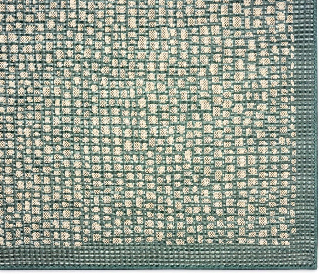 Marlin Transitional Indoor/Outdoor Area Rug, Green, 7'10"x10'2"
