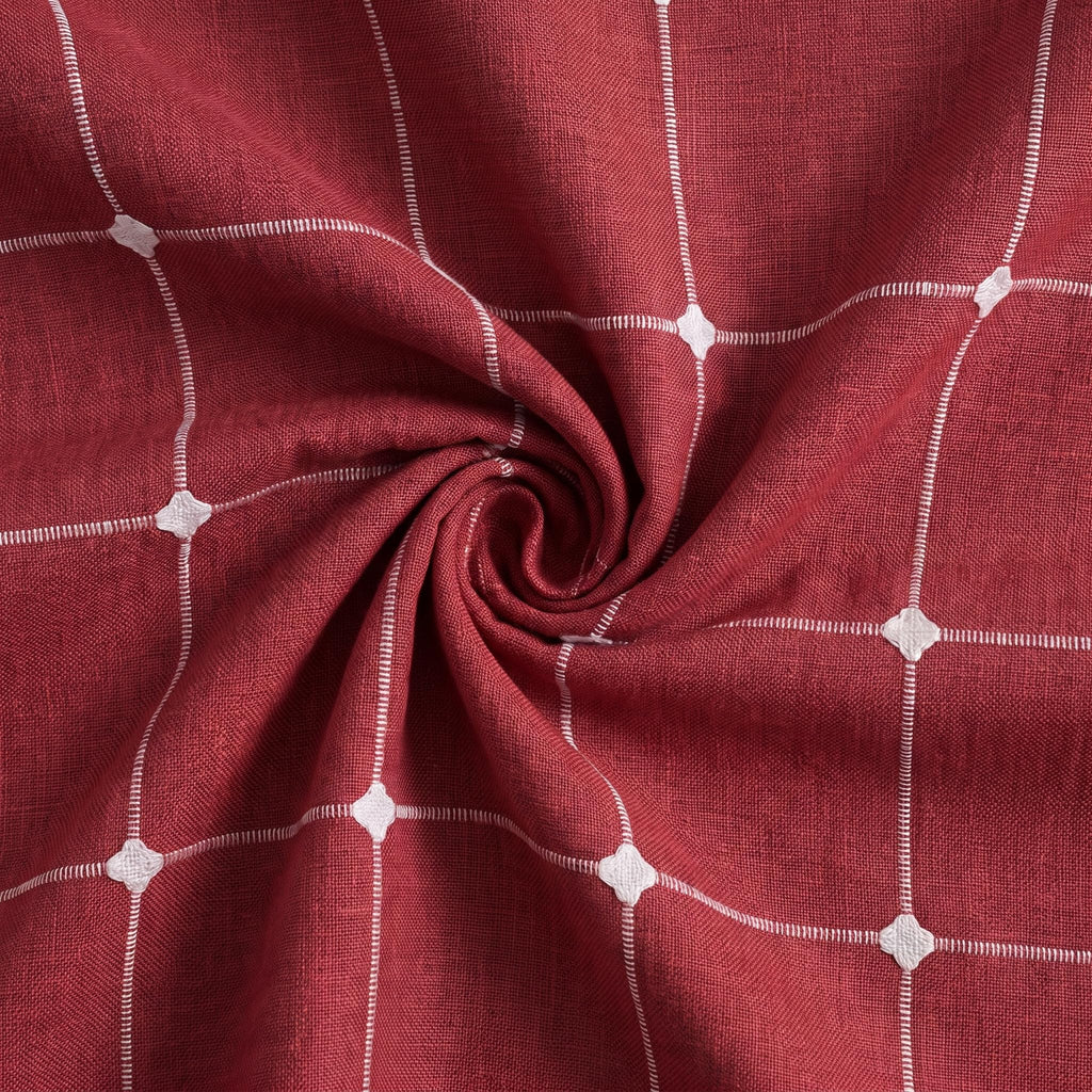 Christmas Plaid Tablecloth, Red, 60×84 Inch Rectangular