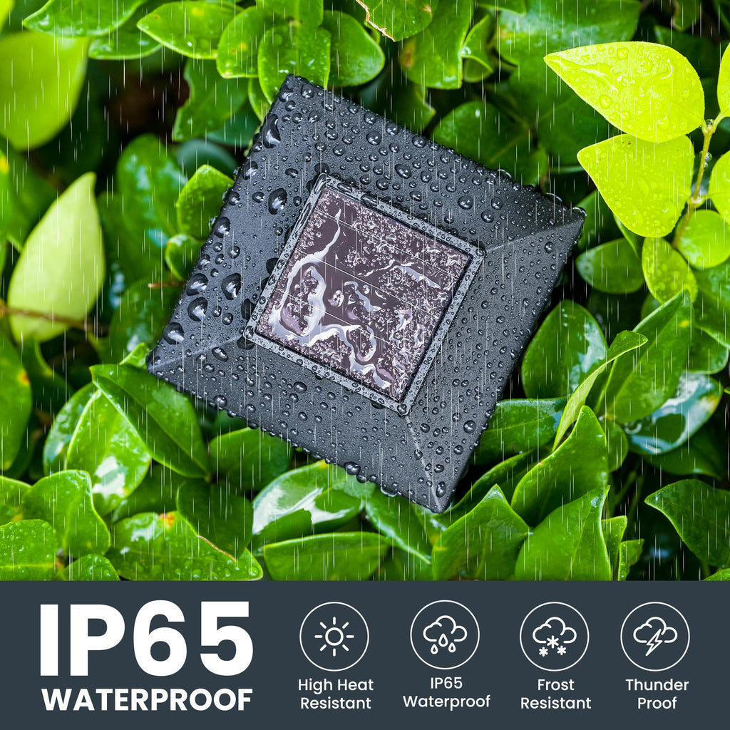 Solar Lights Outdoor Waterproof 10 Pack, LED Garden Decor