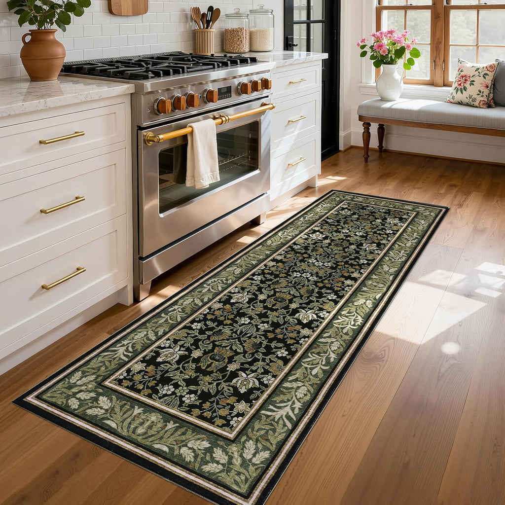 Kitchen Runner Rug 2.5x10 Runner Rug Non Slip Washable Runners