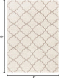 Area Rug 8x10 - Hudson Shag Collection - Large