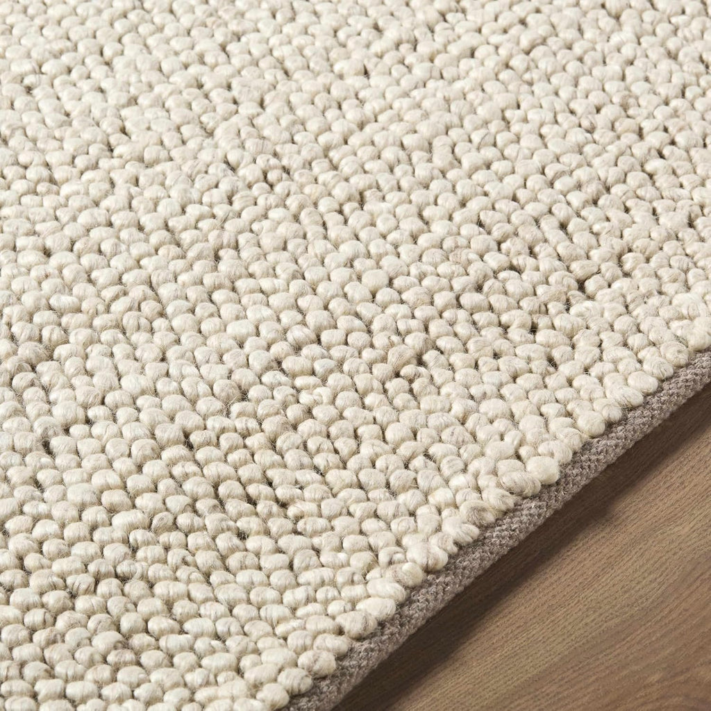 Abercorn Wool Living Room, Bedroom Area Rug - Bohemian Transitional Modern Minimalist Scandinavian - Bubble Weave