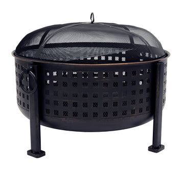 Langston 12" Deep Bowl Fire Pit