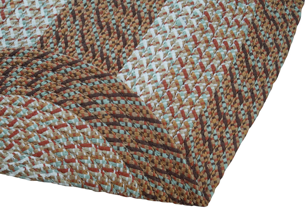 Country Braid Collection is Durable and Stain Resistant Reversible Indoor Area Utility Rug 100% Polypropylene in