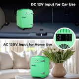 IBMF4MNT Mini Fridge For Bedroom, Skincare Refrigerator, Portable Cooler & Warmer for Makeup, for Office & Home, Mini