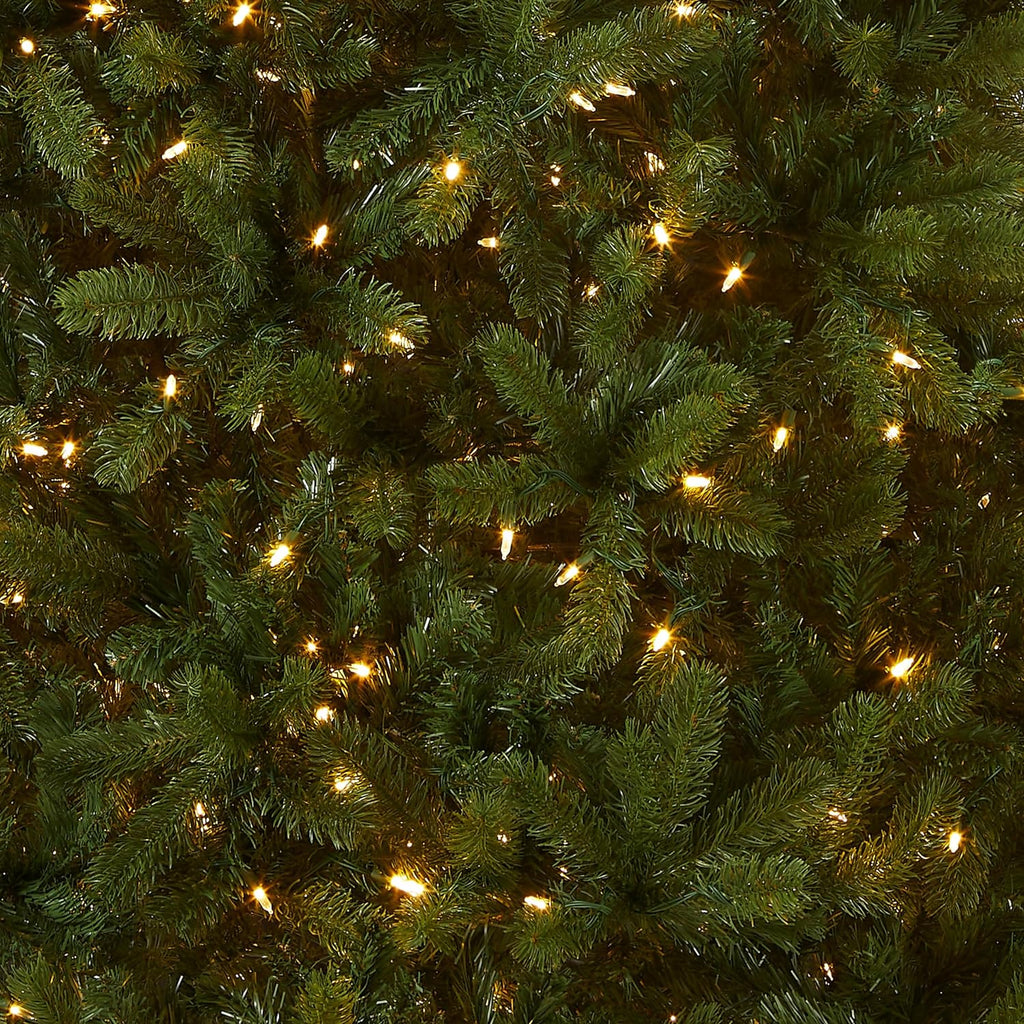 Tree Company 7.5ft Pre-Lit Downswept Douglas Fir Christmas Tree | 750 LED Lights, 1,867 Tips, 10 Light Functions