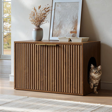 31.5" Cat Litter Box Enclosure Furniture