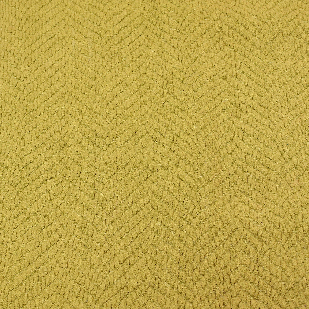 Throw Blanket for Couch Soft Knitted Textured Couch Cover Yellow Tweed Blanket with Fringe Tassel Décor Bed Sofa