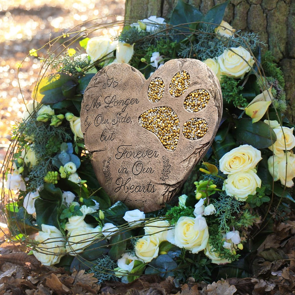 Dog Memorial Gifts for Loss of Dog Sympathy Gift - Rainbow Bridge Dog Memorial Stone for Remembrance Dog Passing Away