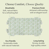 CPC Tablecloth 100% Cotton 60x60 Inch Indian Block Print Square Table Cover, Table Cloth for Wedding