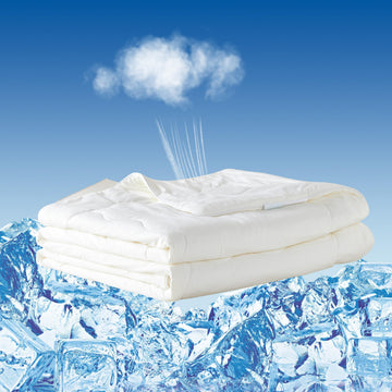 Cooling Comforter, Double-Sided Cool Beige, Twin