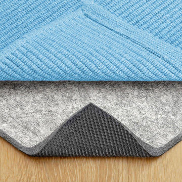 Dual Surface - 8'x10' - 1/4" Thick - Felt + Rubber - Non-Slip Backing Rug Pad - Safe for All Floors - Set of 80