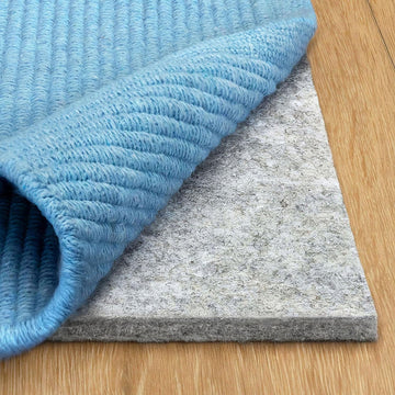 Basics - 9'x12' - 1/4" Thick - 100% Felt - Protective Cushioning Rug Pad - Safe for All Floors and Finishes Including - Set of 108