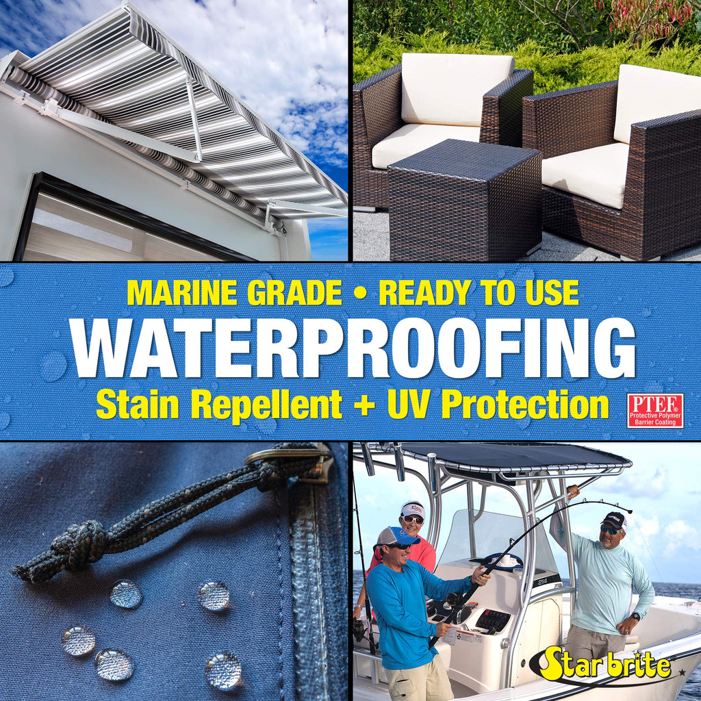 Fabric Waterproofer with Stain Repellent and UV Protection - 1 Gallon