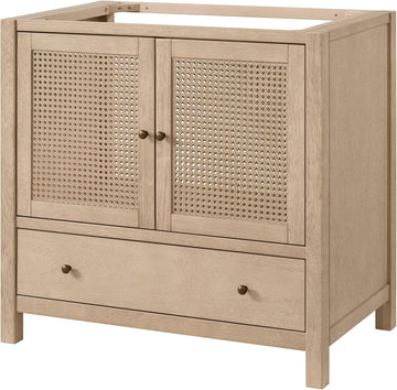 Lucca Bathroom Vanity - Freestanding Cabinet Without Sink