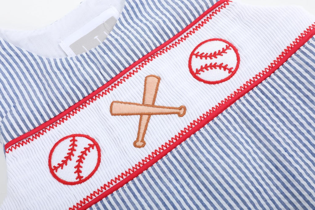 Baby Boys and Toddler Smocked Shortalls