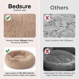 Calming Dog Beds Large Sized Dog - Donut Washable Large Pet Bed