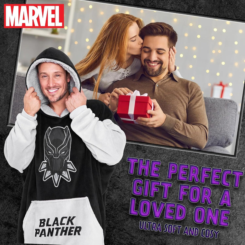 Gifts for Adults & Teens, Soft & Comfortable Blanket Hoodie for Men and Women, Trendy Wearable Blanket for Avengers