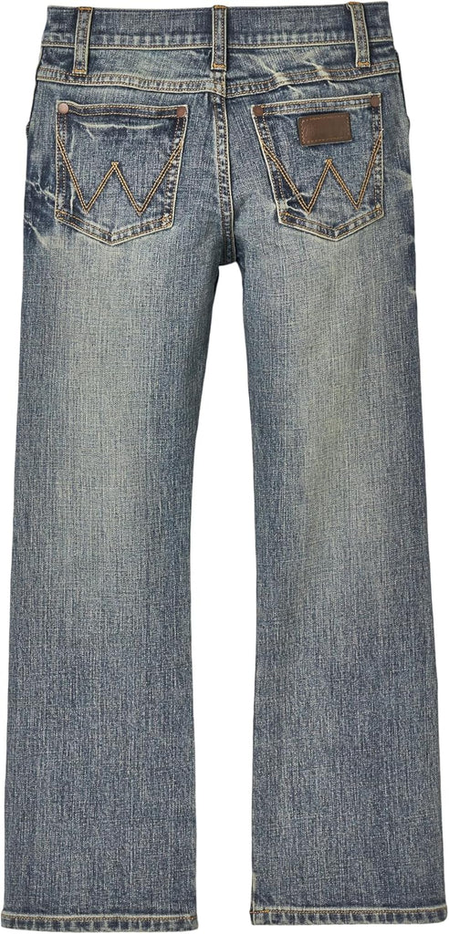 Boys' Retro Slim Fit Boot Cut Jean