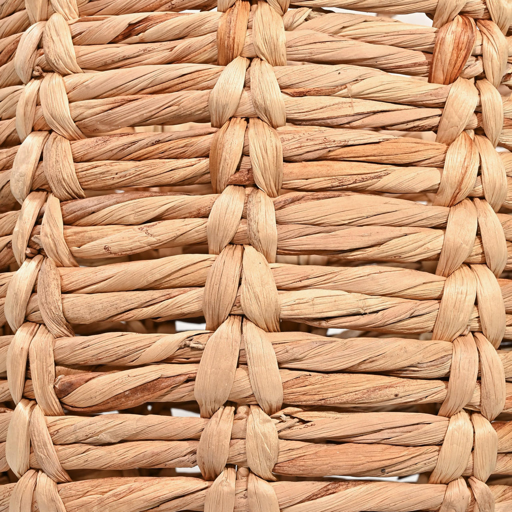 Laurel Hand-Woven Abaca Storage Basket 19", Natural
