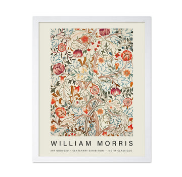 Art Vintage William Morris Poster - Retro Floral Print - Gift for Artist, Florist - Flowers, Fruit, Art Nouveau