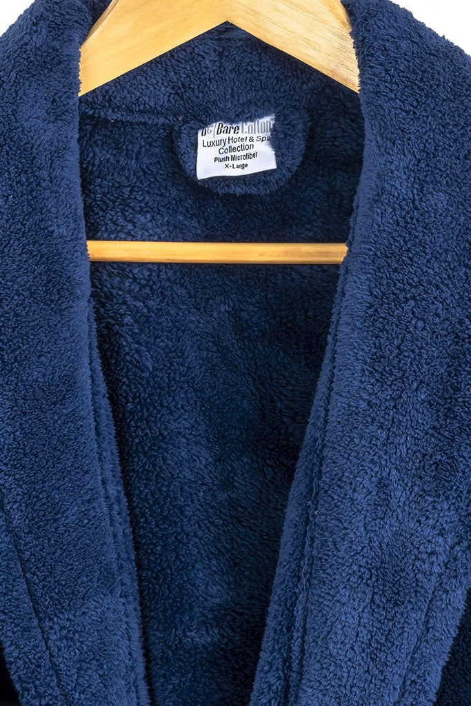 Boys Kids Microfiber Fleece Hooded Robe