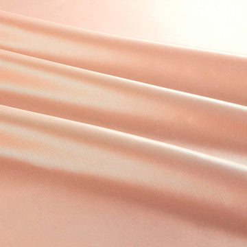 Taffeta Fabric 60 Inch Wide by The Yard(1 Yard, Peach)