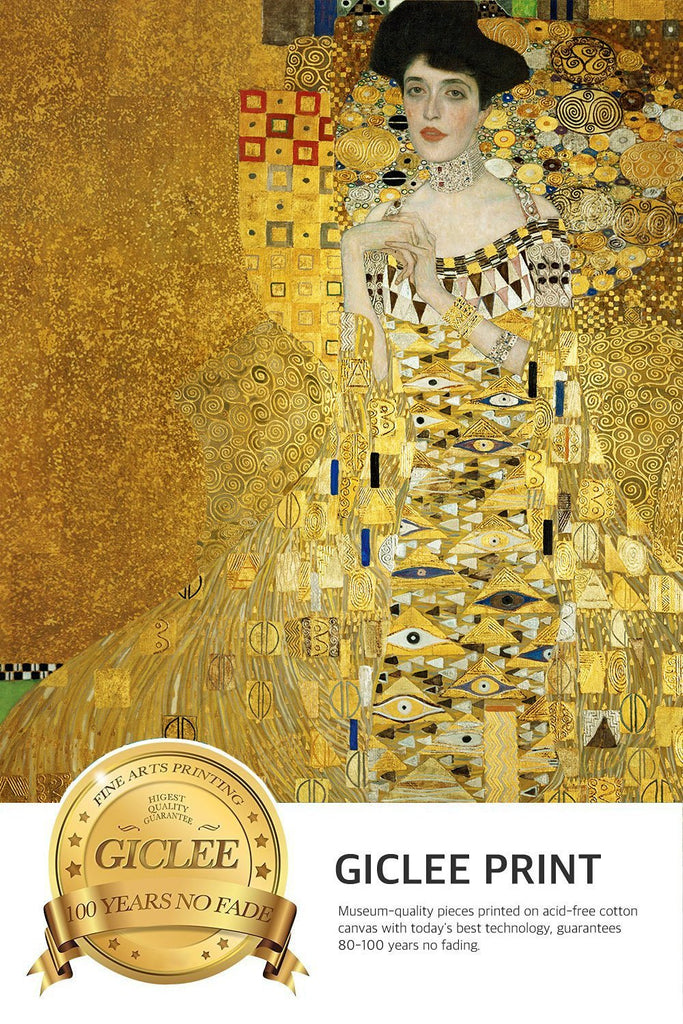 ART - Avenue of Schloss Kammer Park, by Gustav Klimt, Oil painting Reproduction - Giclee Wall Art Decor, Gallery