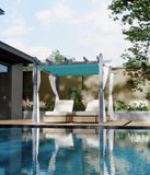 10x10 ft Aluminum Pergola, Outdoor Metal Gazebo with Adjusta - Image 2