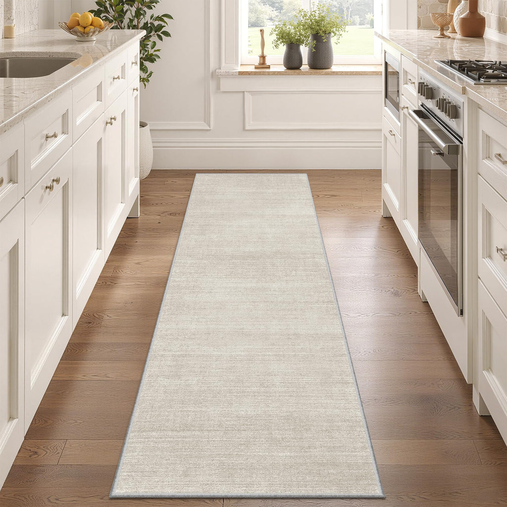 3x6 Runner Rug Non Slip, Washable Rug Runners s, Beige