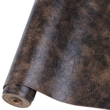 Faux Leather Fabric Soft 12"X53"(30cm x135cm) PU Faux Leather Sheets Suitable for Different Manual DIY Projects