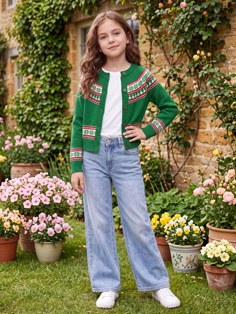 Sweater Long Sleeve Button Knit Top