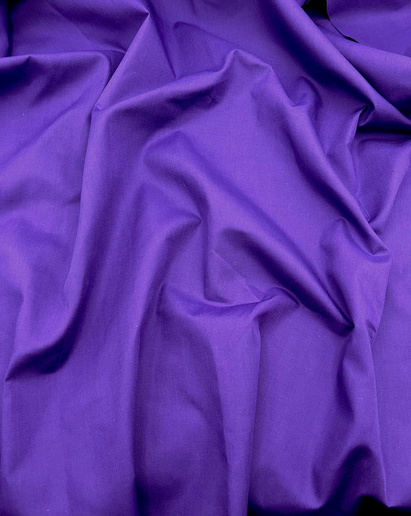 Cotton Polyester Fabric by The Yard - 60" Wide Broadcloth Fabric, Soft, Lightweight & Breathable Material for Lining