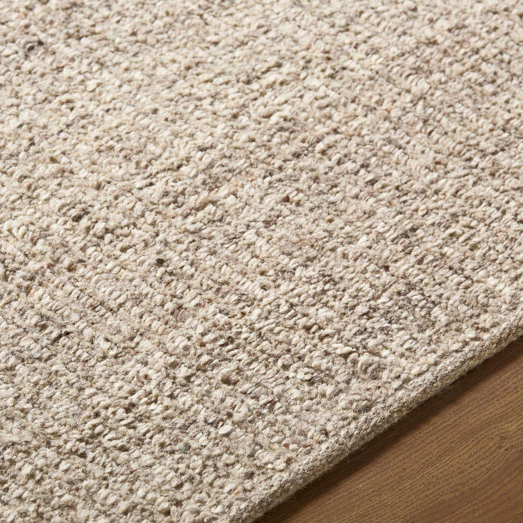 Janeth Wool Living Room, Bedroom Area Rug - Abstract Plain Solid Faded - Bohemian Transitional Modern Minimalist