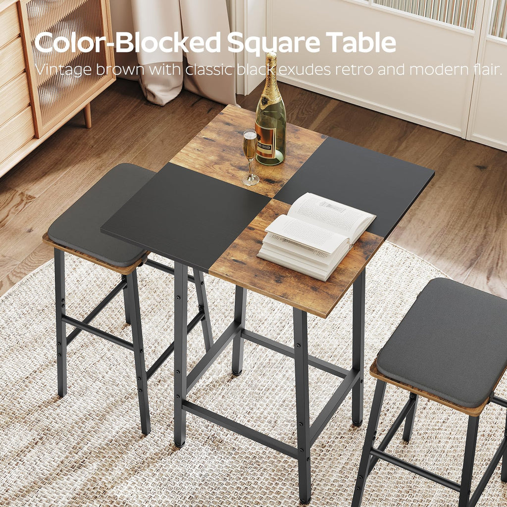 Bar Table, Kitchen Dining Table, Bar Counter Height Table, Pub Color Matching Breakfast Table, Tavern, Coffee Corner