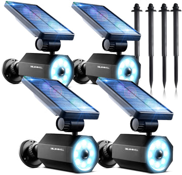 Bionic Spotlight Motion Solar Spot Lights Outdoor Waterproof, Landscape Lights, Outdoor Solar Yard Lights Weather