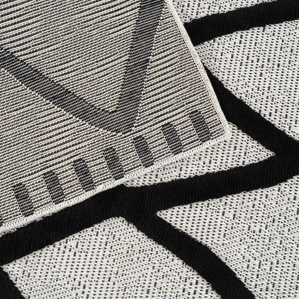 Modern Rug 10x14 Luxury Diamond Pattern Large Micro Loop Area Rugs Soft High-Low Pile Stain Resistant Easy to Clean