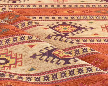 Kilim Pattern Upholstery Fabric Kilim Bohemian Boho Tapestry Tribal Southwestern Turkish Persian Moroccan Mexican