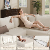 Modular Sectional Sofa Couches, Large Convertible Modular Couches with Storage