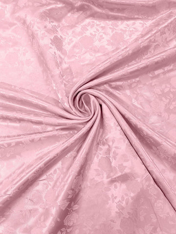 Rose Satin Pink, Fabric by the Yard