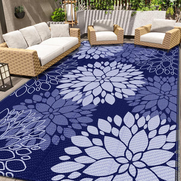 Outdoor Rug Outdoor Plastic Straw Rug Patio Mat Large Area Rug Outdoor Decor