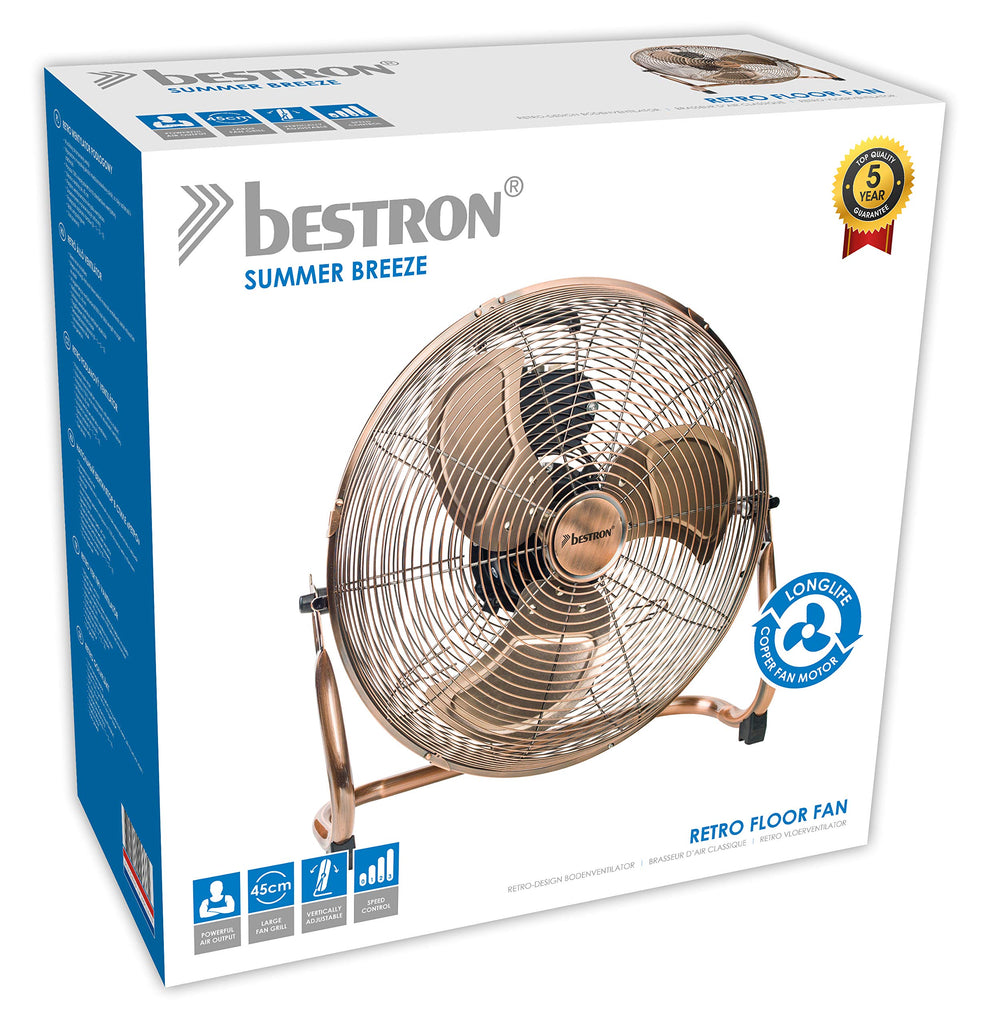 Retro Style Floor Fan