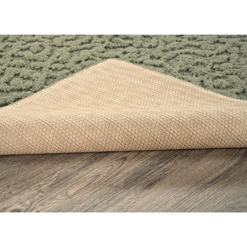 Ivy Area Rug Sage Floral Solid Color Area Rug - Durable, Stylish, and Soft Rug s, Hallways, Bedrooms
