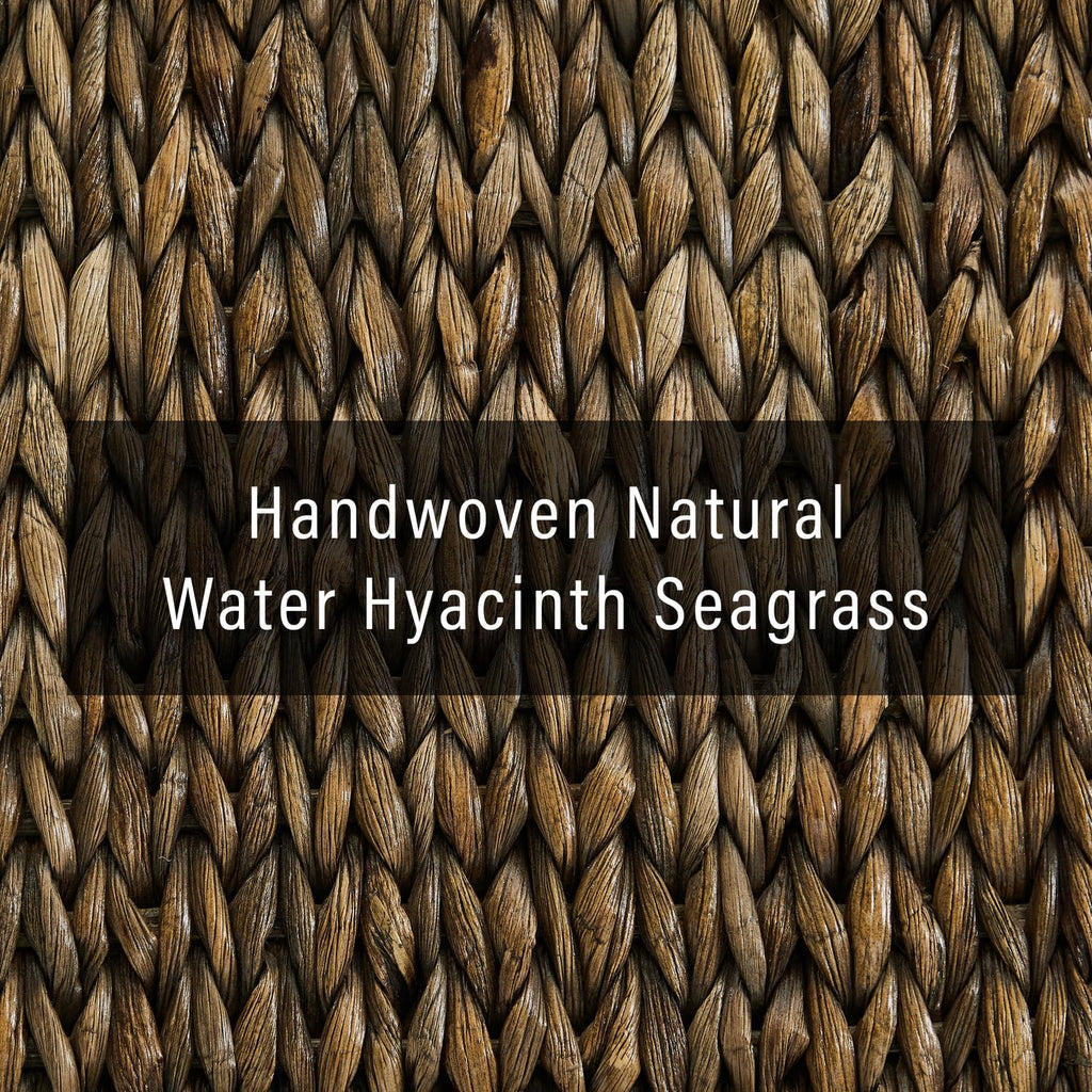 Mountain Lodge Handwoven Water Hyacinth Seagrass King Headboard