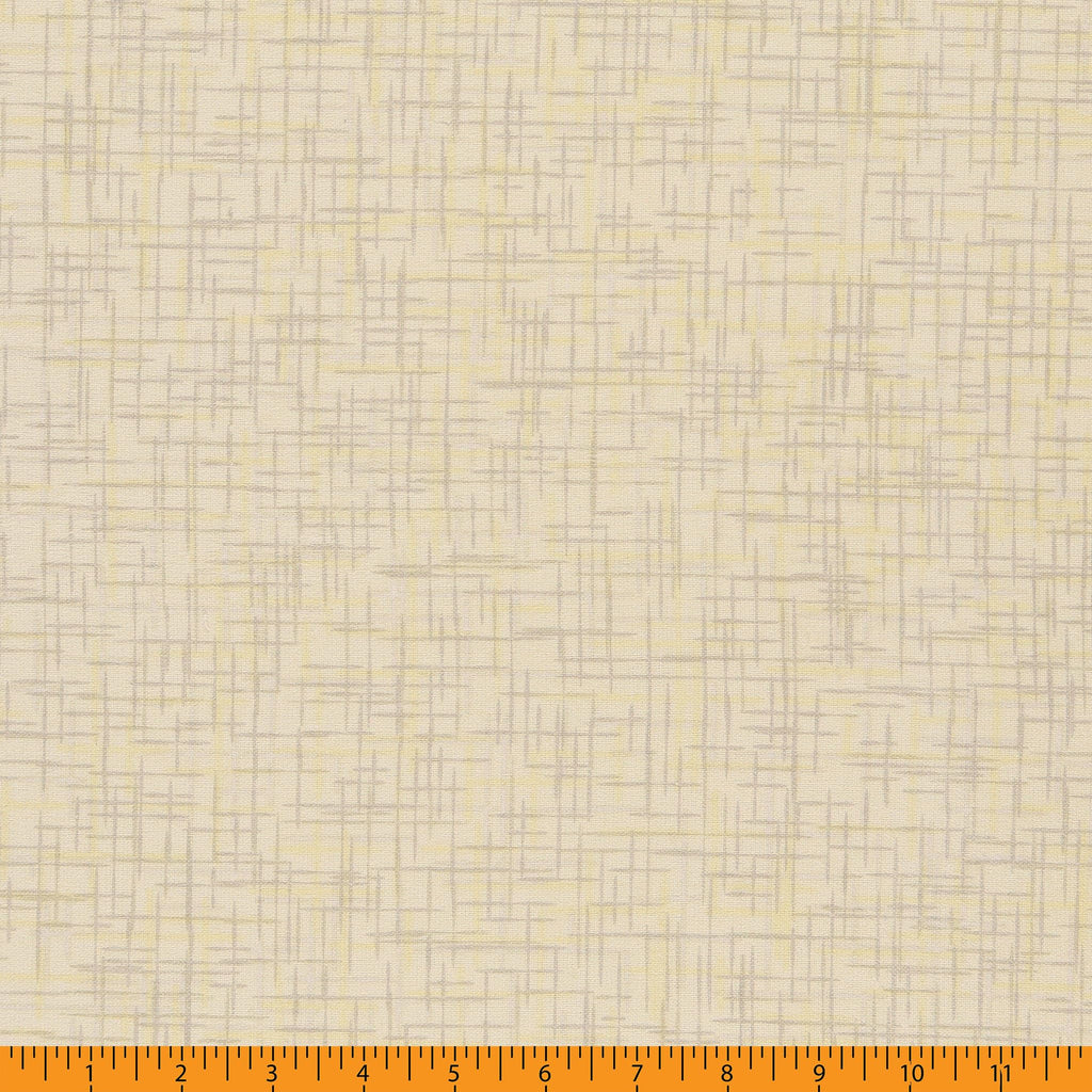 Linen Look Flannel Fabric [108in. Wide], Tofu