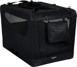 Foldable Portable Soft Pet Dog Crate Carrier Kennel, 36 x 24 x 24 inches, Black