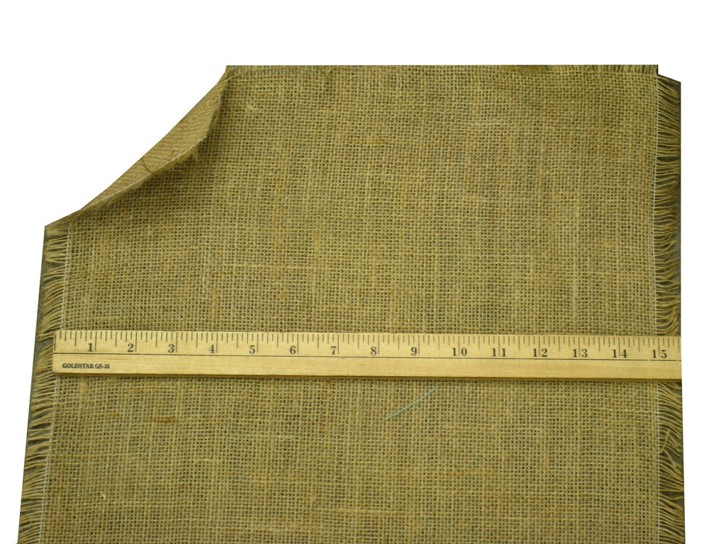 Natural 100 Yards Table Runner Roll 14/15-Inch Jute Burlap