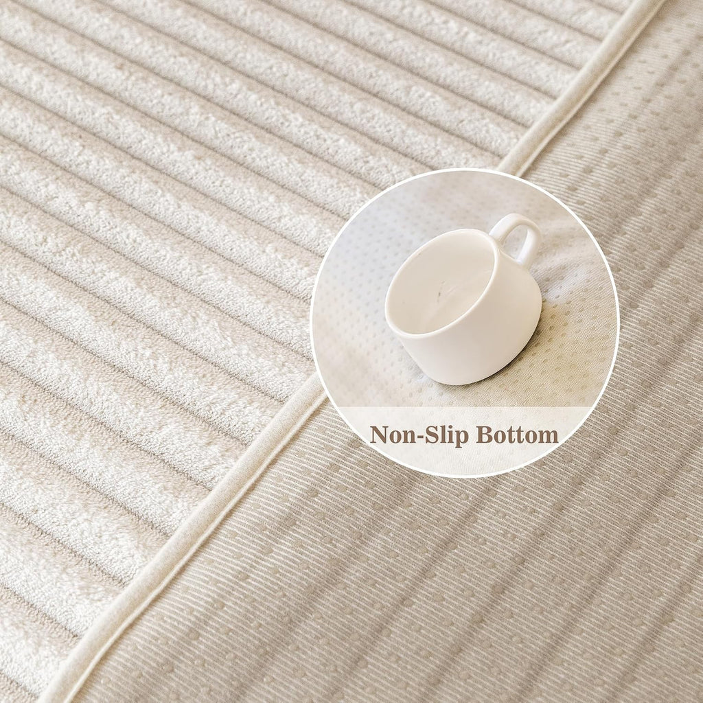 100% Waterproof Couch Cover for Dogs Washable, Non Slip Couch Covers for 2 Cushion Sofa Pet Friendly, Thick Soft Sofa