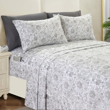 and Coziest 6-Piece Sheet Set - 1500 Premium Hotel Quality Microfiber - Deep Pocket, Wrinkle Resistant