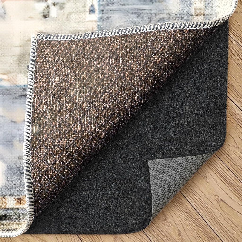 Felt Rug Pad, 3 x 5 Ft Rubber Non-Slip Rug Pad Gripper, Keep Rugs Secure and in Place, Extra Strong Under Carpet Mat
